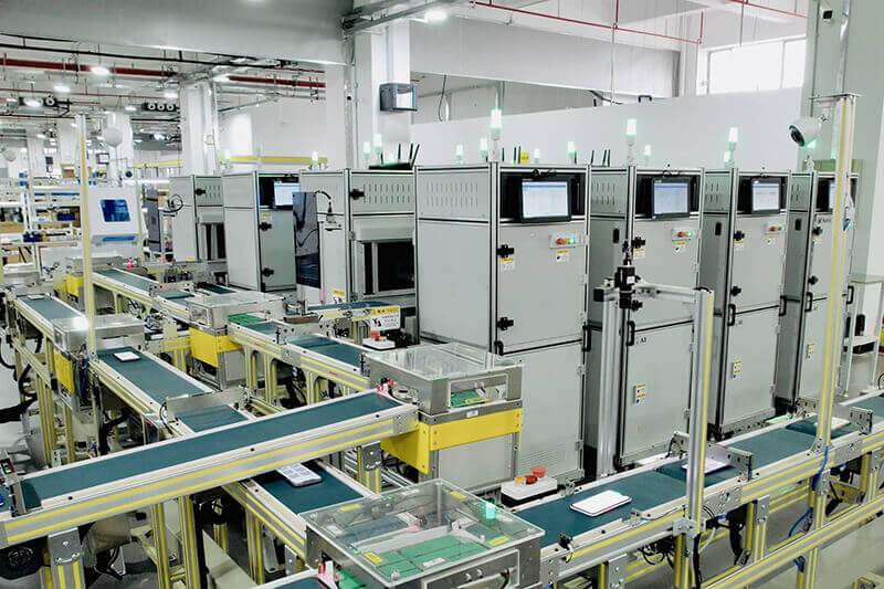 AC Test Power Supply ANFH(F) in the home appliance production line