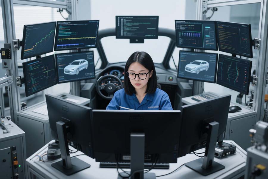 Electrical Safety Test of New Energy EV