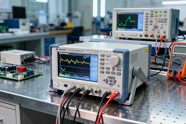 three-phase power analyzer testing