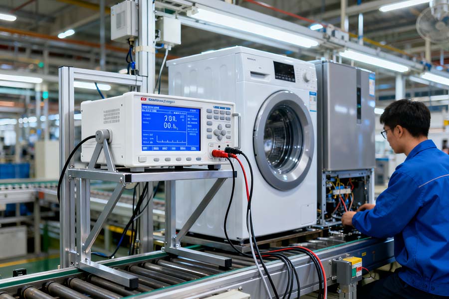 high-precision power analyzer application in home appliance producting line.jpg