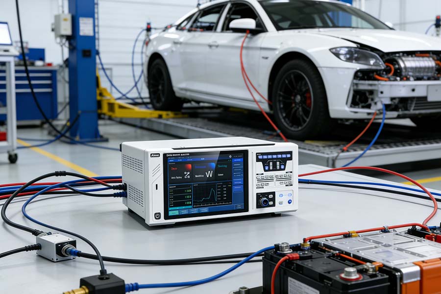 High Precision Power Analyzer for NEV Test